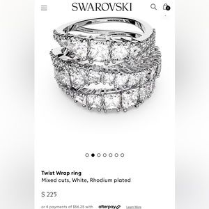 Women’s Swarovski ring